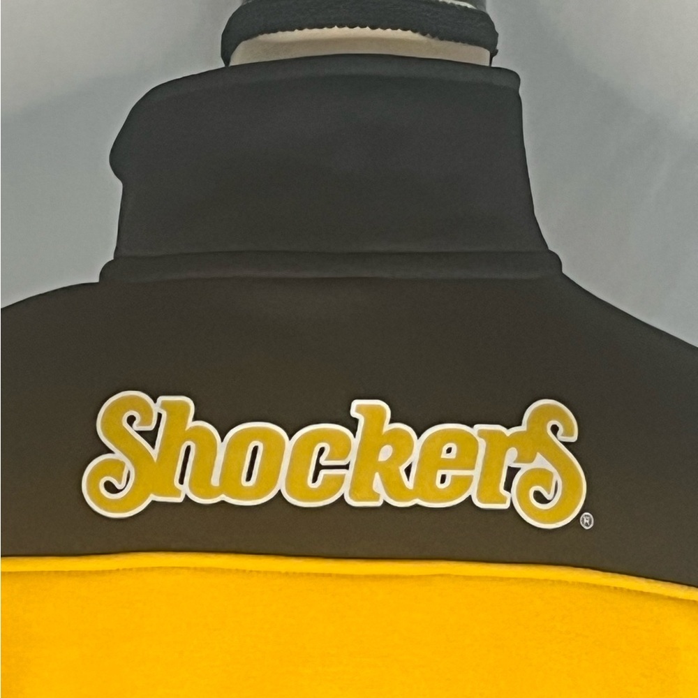 Colosseum Wichita State Shockers 1/4 Zip High Neck Women’s Activewear Jacket - Picture 6 of 10